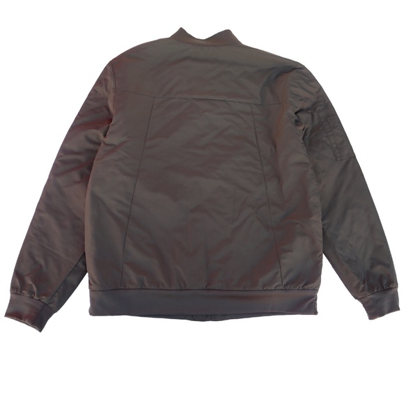 The North Face Jacket Mens Military Green Olive Patched Quilted Size Large - Picture 8 of 9